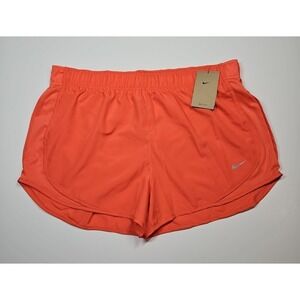 Nike Dri-FIT Womens Peach Tempo 3" Lined Running Athletic Shorts Size XL NWT